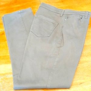 Gloria Vanderbilt Amanda Twill Jeans, Hazelnut, 8